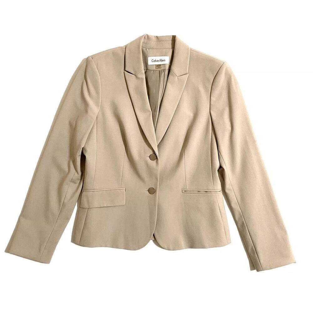 Calvin Klein Blazer Jacket Two Button Women's - 6 - image 1